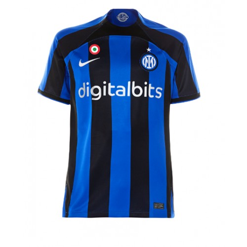 Inter Milan Romelu Lukaku #90 Hemmatröja 2022-23 Kortärmad Inter Milan Romelu Lukaku #90 Hemmatröja 2022-23 Kortärmad
